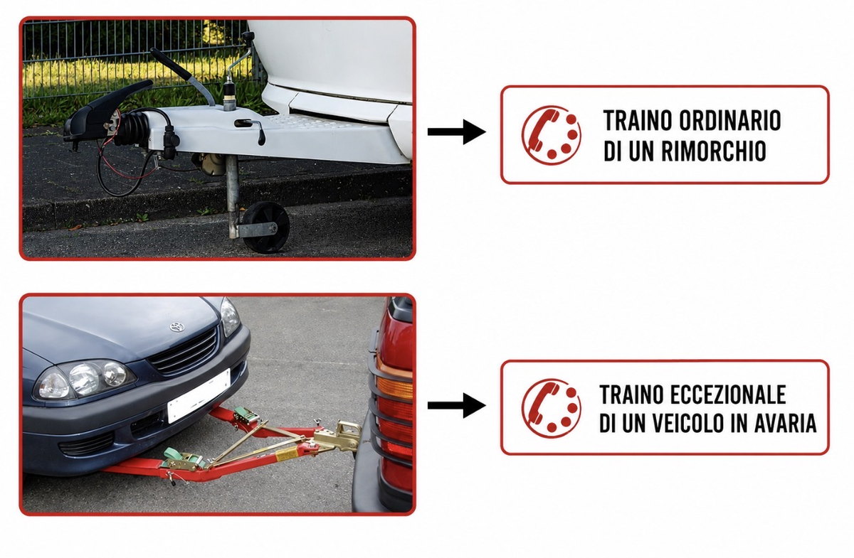 Rimorchi e traino di emergenza