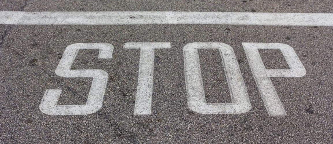 Segnale orizzontale STOP