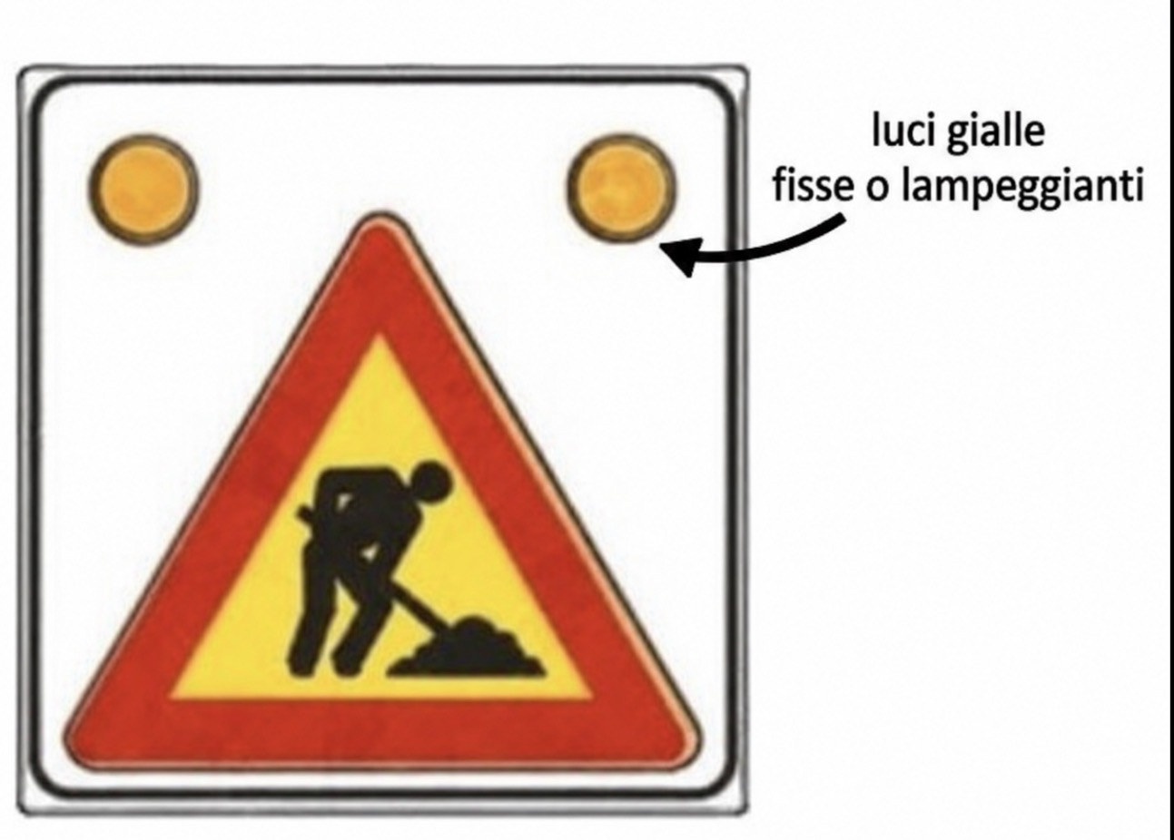 Illustrazione 2 per la sezione: Coni, barriere e dispositivi luminosi