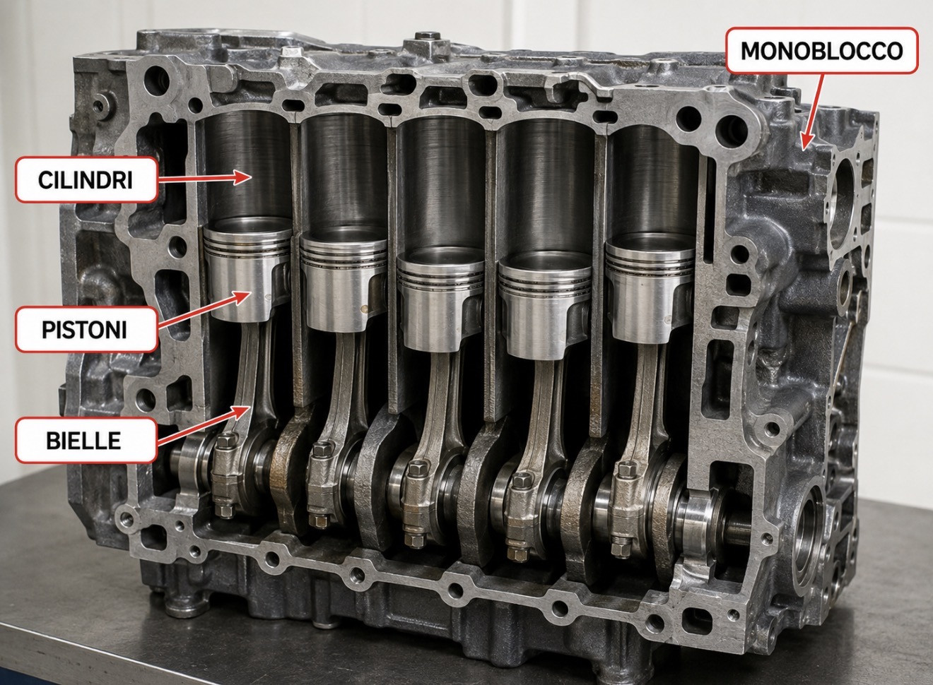 Organi principali del motore